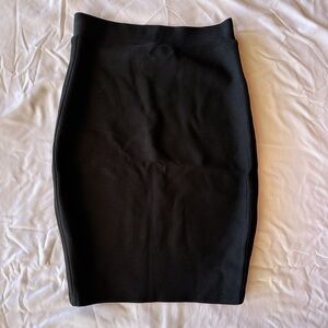 Marciano Classic Black Pencil Skirt